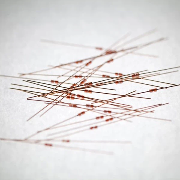50PCS NTC Thermistors Resistors MF57 3950B 10K Ohm Glass Sealed Temperature Sensors